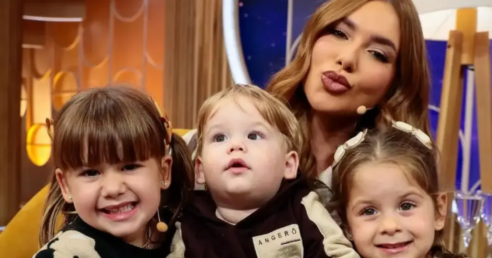 Virginia Fonseca, Maria Flor, Maria Alice e José Leonardo (Fotos: Reprodução / Instagram)