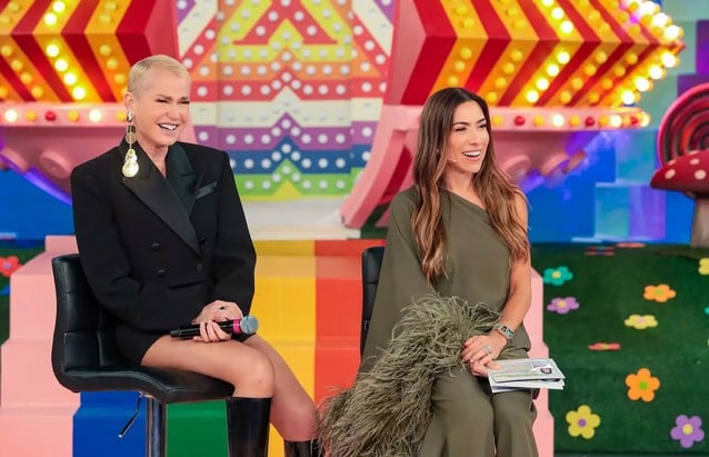 Xuxa e Patrícia Abravanel (Foto: Reprodução / SBT)