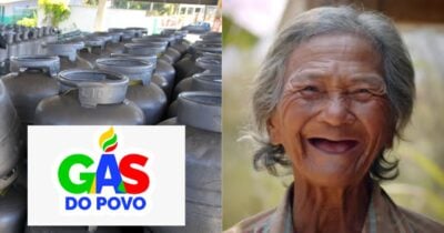Adeus, gastos com gás: Lei informa idosos de 65 a 90+ isentos do pagamento do botijão em 2026 (Foto Reprodução/Montagem/TV Foco/Canva/Paola)