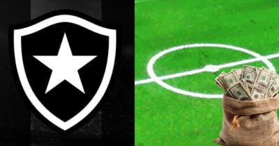 Meio-campista de R$56M vira reforço para o Botafogo de John Textor em 2026 (Foto Reprodução/Montagem/TV Foco/Canva/Paola)