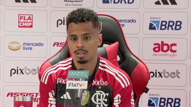 Allan, volante do Flamengo (Foto: Reprodução/ Globo Esporte)