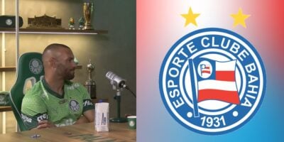 Foto - Montagem TV Foco/ Reprodução Youtube - TV Palmeiras