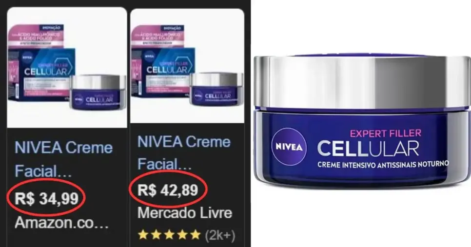 Creme Facial Antissinais Nivea Cellular Noturno Creme Facial Antissinais Nivea Cellular Noturno