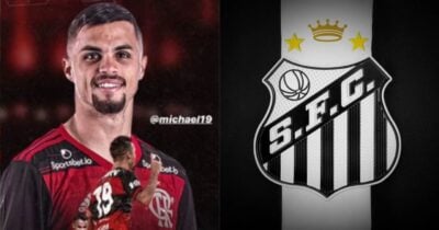 Novo informe hoje (17) chega sobre contratação de Michael no Santos  - Montagem/Instagram