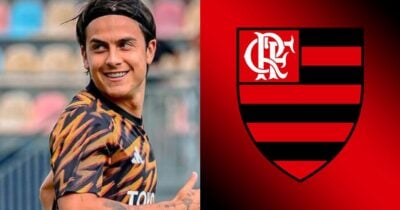 Dybala no Flamengo - Foto: Montagem