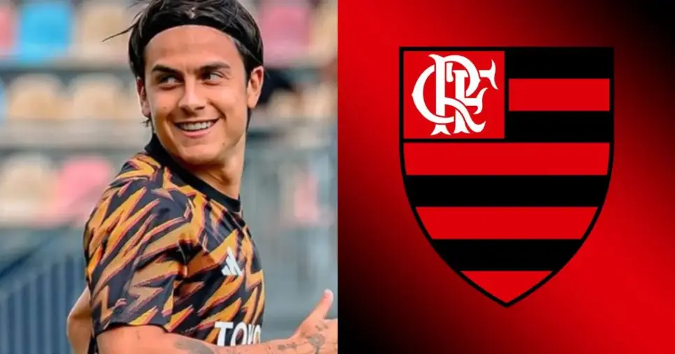 Dybala no Flamengo - Foto: Montagem Dybala no Flamengo - Foto: Montagem