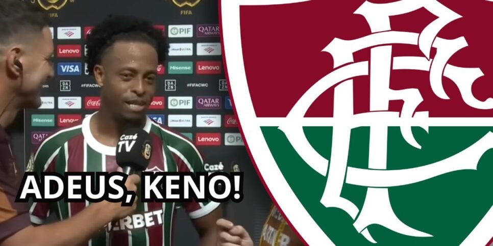 Keno Deixa o Fluminense e Encaminha Acordo com Rival para Vestir Verde