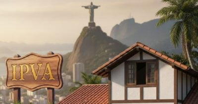 Ilustração IPVA do Rio de Janeiro (Foto: Montagem TV Foco / GMN)