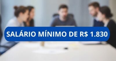 Ilustração trabalhadores e salário mínimo regional (Foto: Montagem TV Foco / GMN / Canva)