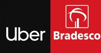 Logo Uber /  Logo Bradesco - Montagem TV FOCO