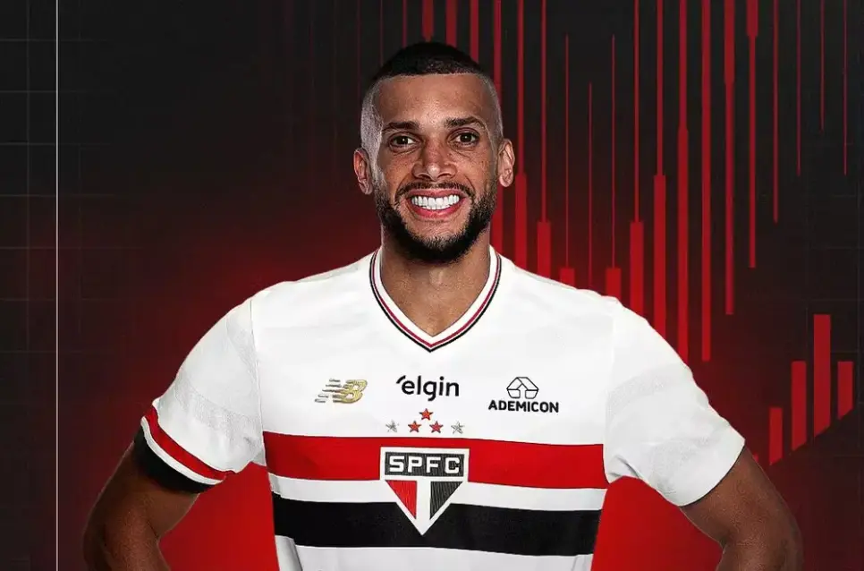 São Paulo anuncia a contratação de Matheus Doria — Foto: Reprodução/ São Paulo São Paulo anuncia a contratação de Matheus Doria — Foto: Reprodução/ São Paulo