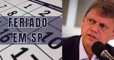 eriado prolongado é confirmado na sexta (9/01) em cidade de SP - Montagem/TV FOCO