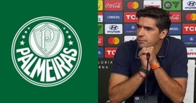 Decisão final e mais importante de Abel Ferreira chega voando no Palmeiras - Montagem/TV FOCO