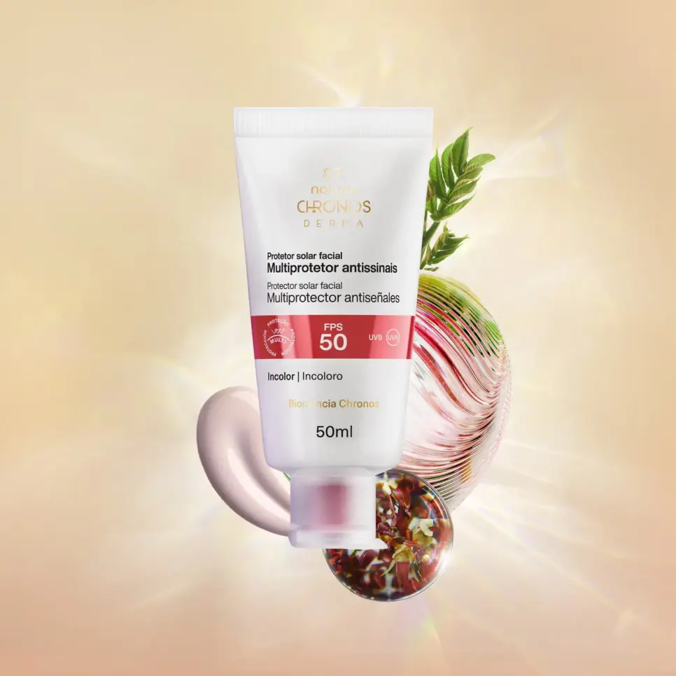 Multiprotetor Antissinais FPS 50 FPUVA 18 Chronos Derma (Foto: Reprodução)