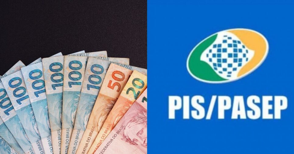 Notas de real e PIS/Pasep (Fotos: Canva / Internet)