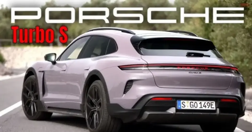 Porsche Taycan Turbo Cross Turismo (Foto Reprodução/YouTube)