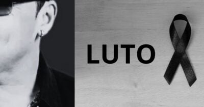 Ray Douglas e imagem de luto (Fotos: Reproduções / Instagram / Canva)