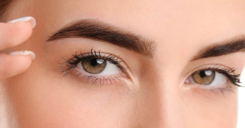 Sobrancelha natural com leve arco (Foto: Reprodução/ Internet)