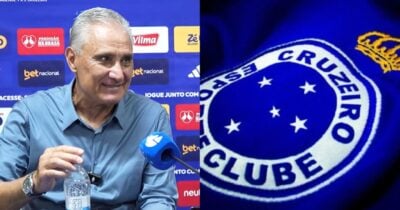 Tite e Cruzeiro (Foto: Reprodução/ TV Cruzeiro - YouTube/ Internet)