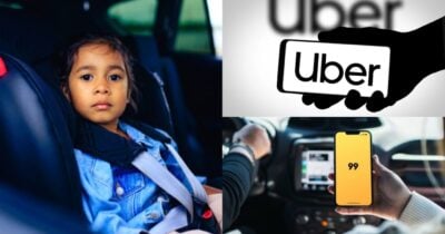 Uber e 99 leva multa se andar sem cadeirinha? (Foto: Reprodução/ Internet)