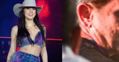 Ana Castela e ex-sogro (Foto: Reprodução: Léo Franco / AgNews / Instagram / Montagem TV Foco)