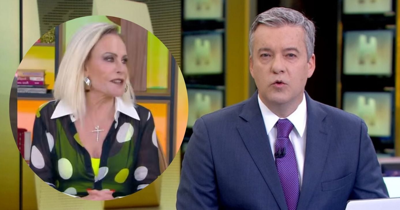 Ana Maria e Roberto Kovalick (Foto: Reprodução / Globo)