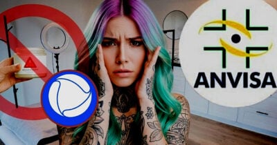 ANVISA proíbe pomada e caso é noticiado pela Record (Foto Reprodução/Montagem/Lennita/ANVISA/Logo/GMN)