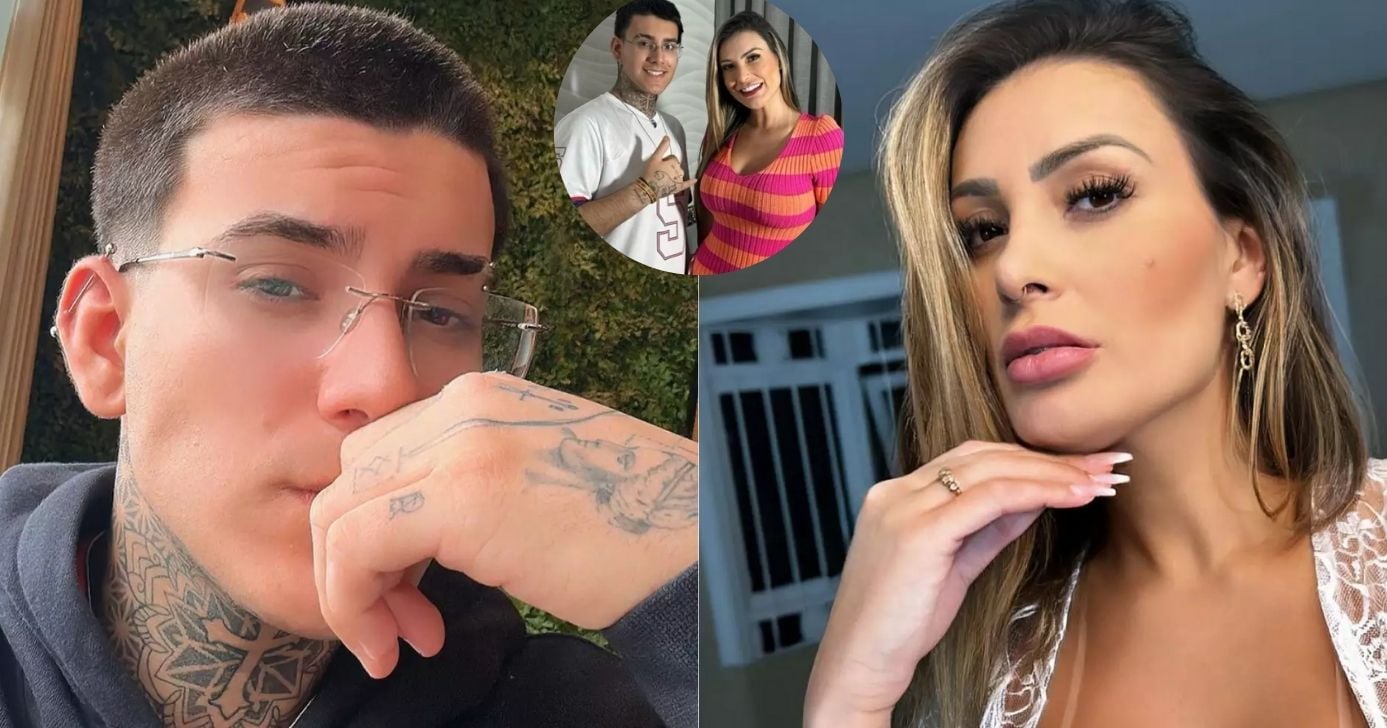 andressa urach e seu filho