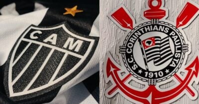 Atlético-MG e Corinthians - Foto: Montagem/TV FOCO