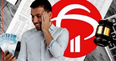 Bradesco libera valores do 13º salário adiantado a esses clientes (Foto Reprodução/Montagem/TV Foco/Canva/GMN/Lennita)