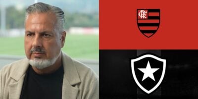 Boto arma chapéu no Botafogo por contratação ao Flamengo (Reprodução: Uol / Youtube)
