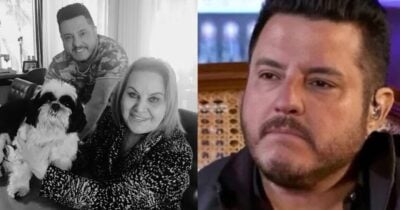 Bruno, do Marrone, ao lado da mãe (Foto: Reprodução / Instagram)