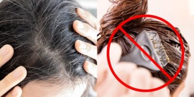 5 passos para acabar com o cabelo branco sem tinta (Reprodução: Montagem TV Foco)