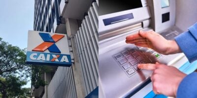 Alerta aos clientes que fazem saques na Caixa (Reprodução: Montagem TV Foco)