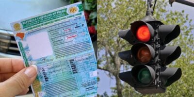 7 pontos na CNH de quem fizer isso no farol vermelho (Reprodução: Montagem TV Foco)