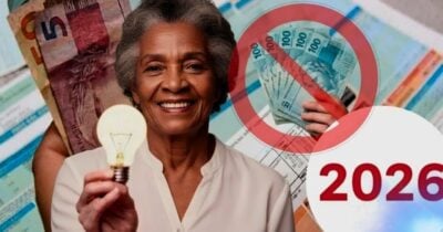 Saiba como idosos estão conseguindo isenção na conta de luz (Foto Reprodução/Montagem/Lennita/Canva/TV Foco/GMN)