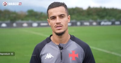 Vasco busca atacante da Europa para jogar com Coutinho (Foto: Vasco TV)