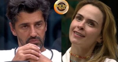 Alberto Cowboy e Ana Paula Renault no BBB26 (Foto: Reprodução / Globo)