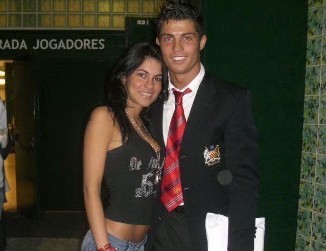 Eliza e Cristiano Ronaldo (Foto: Reprodução / Extra)
