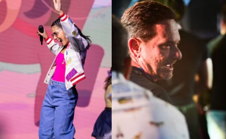 Pai de Gustavo Mioto, ex-sogro de Ana Castela, é visto em cruzeiro da cantora (Foto: Reprodução: Léo Franco / AgNews)
