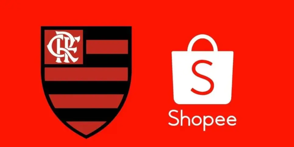 Flamengo e Shopee renovaram a parceria (Reprodução: DIvulgação)
