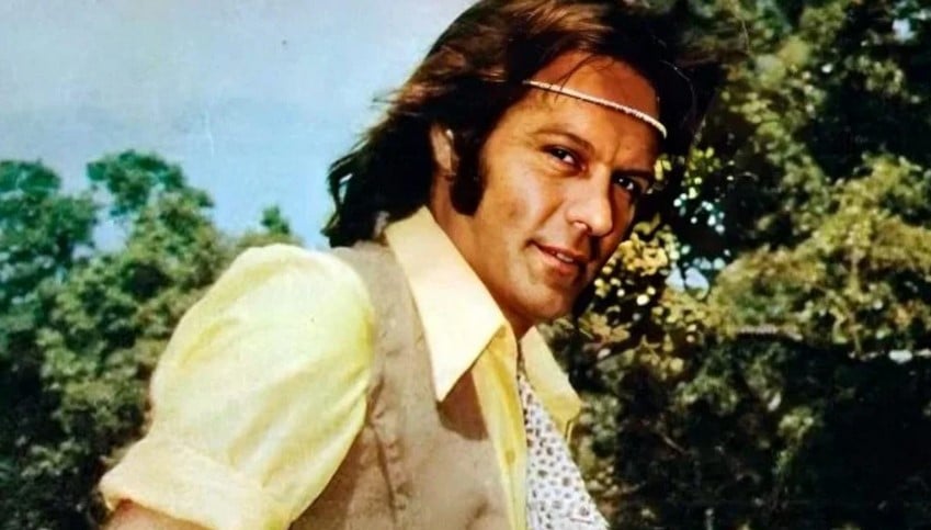 O ator Francisco di Franco na novela Jerônimo, o Herói do Sertão (1972) (Foto: Reprodução / TV Tupi)