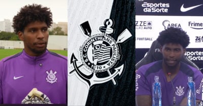 Este foi o motivo pelo qual o Corinthians está pensando em substituir Hugo Souza (Foto: Corinthians TV).