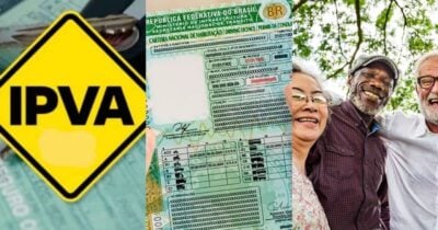 Lista de idosos garantem isenção no IPVA e CNH - Foto: Montagem