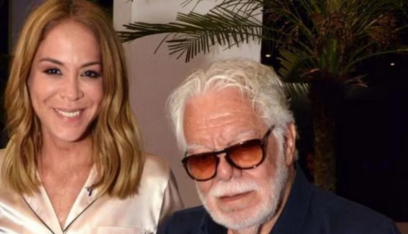 Júlia Almeida e Manoel Carlos; atriz agradeceu pelo carinho dos fãs do novelista, morto aos 92 (Foto: Reprodução / Instagram)