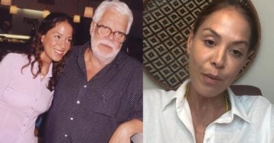 Júlia Almeida e Manoel Carlos (Foto: Reprodução / Instagram)