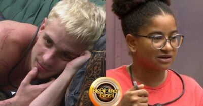 Juliano Floss e Milena Lages no BBB26 (Foto: Reprodução / Globo)