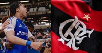 Flamengo libera PIX de R$ 208M e define sobre contratação de Kaio Jorge - Montagem/Instagram