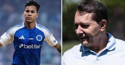 Cruzeiro: Pedrinho BH aprova R$311M para vender Kaio Jorge (Foto: Montagem/TV Foco)