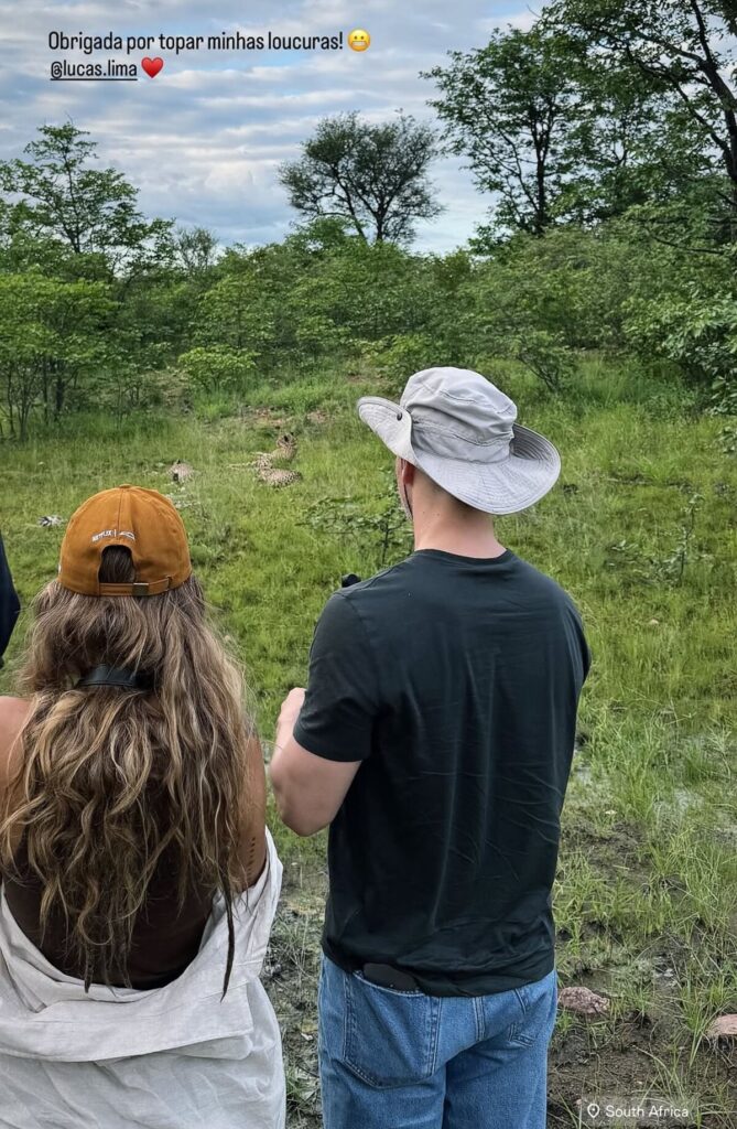 Nina Forlin e Lucas Lima (Foto: Reprodução / Instagram)